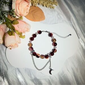 Lunar Glow Charm Bracelet